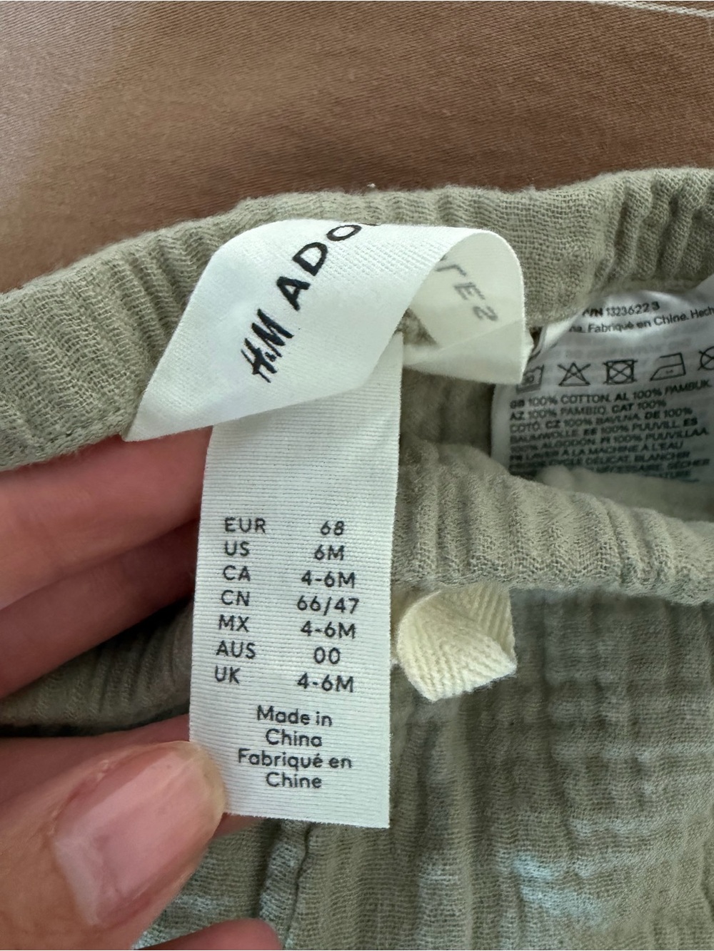 H&M Gauze Drawstring Shorts - Picture 2 of 3
